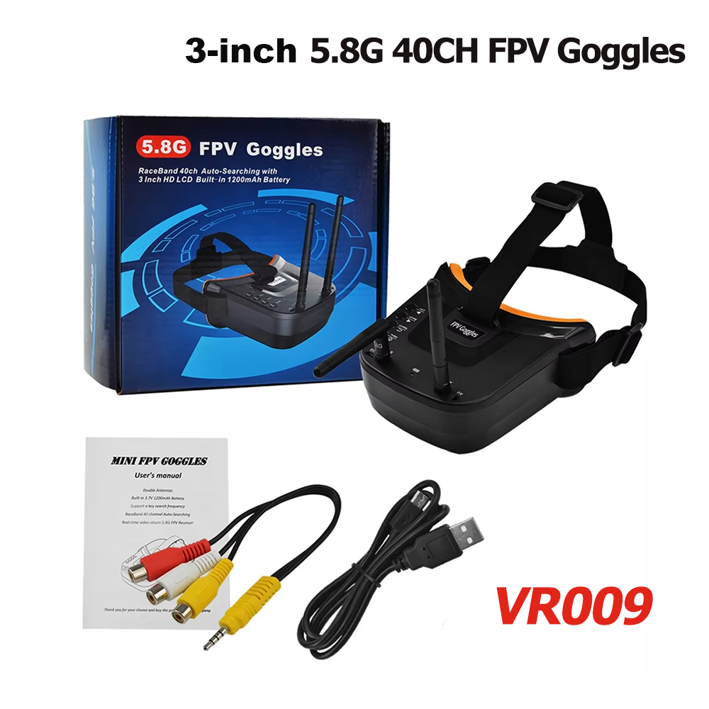 Drone Rc Leading - VR009 FPV Video Goggles 3Inch 480*320