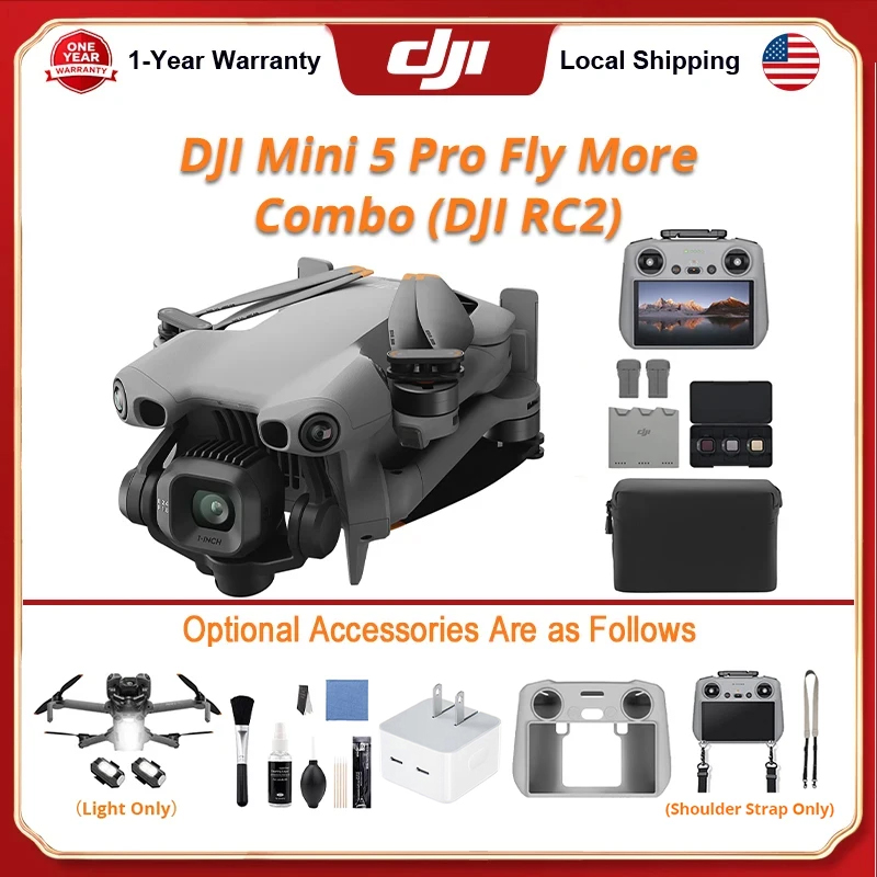 DJI Mini 5 Pro Fly Combo Drone - Drone Dji Rc Mini review and price